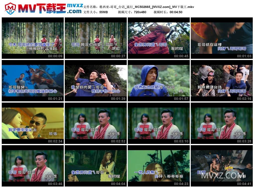 格西亚-哥哥_台语_流行_MC502665